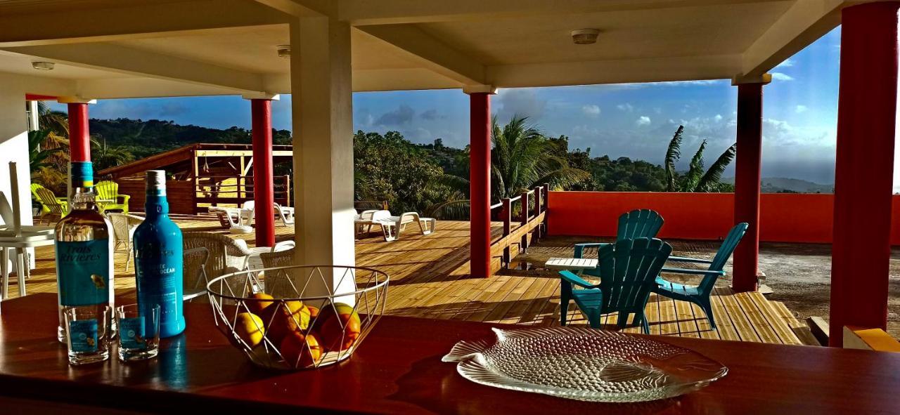 Villa CosaRoé Martinique Piscine et superbe vue mer Riviere-Salee Extérieur photo